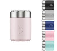 Chilly's Bottles Food Pot – Blush Pink 300ml – Leak-proof, Double-walled Stainless Steel