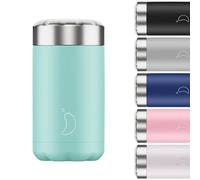 Chilly's Food Pot - Leak-Proof, Premium Stainless Steel Reusable Food Container - Double-Walled Insulated for Hot or Cold Lunch Storage - Pastel Green - 500ml