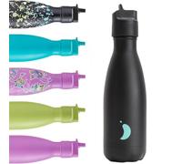 Chilly's Kids Original Bottles - 90% Stainless Steel - BPA-Free, Double Walled Vacuum Insulated Bottle - For Cold and Hot Drinks - 350ml - Jet