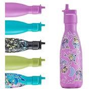 Chilly's Kids Original Water Bottle - 350ml - Crew | Vacuum Insulated Stainless Steel Water Bottle, Reusable Thermal Flask For Hot & Cold Drinks - Leak Proof, No Sweat