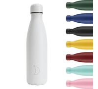 Chilly's Original Water Bottle - Vacuum Insulated Stainless Steel Water Bottle, Reusable Thermal Flask For Hot & Cold Drinks - Leak Proof, No Sweat - All Granite, 500ml