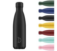 Chilly's Monochrome Matte Edition B750MOABL drinking bottle Daily usage 750 ml Stainless steel Black