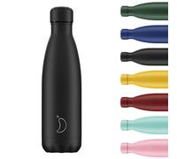 Chilly's Monochrome Matte Edition B750MOABL drinking bottle Daily usage 750 ml Stainless steel Black