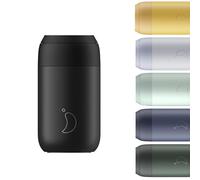 Chilly's Series 2 Coffee Cup - Stainless Steel - Abyss Black, 340ml