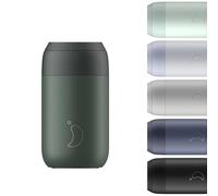 Chilly's Series 2 Coffee Cup - Stainless Steel - Pine Green, 340ml