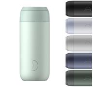 Chilly's Series 2 Coffee Cup - Tight Seal, No Sweating - BPA-Free Stainless Steel - Reusable - Double Walled, Vacuum Insulated - Lichen Green, 500ml