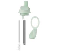 Chilly's Series 2 Sports Flip Lid with Telescopic Straw - Lichen Green