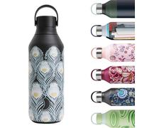 Chilly's Series 2 Trinkflasche - Isolierflasche aus Edelstahl mit Soft-Touch-Kragen & Trageschlaufe - Thermoflasche für heiße & kalte Getränke - Auslaufsicher, kein Schwitzen - Caesar, 500ml