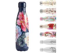 Chilly's Water Bottle - Stainless Steel and Reusable - Leak Proof, Sweat Free - Climbing Camellia, 500ml