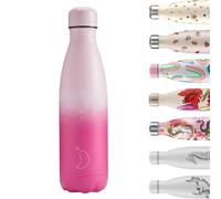 Chilly's Water Bottle - Stainless Steel and Reusable - Leak Proof, Sweat Free - Rose Blush, 500ml