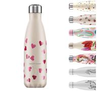 Chilly's Water Bottle | Stainless Steel and Reusable | Leak Proof, Sweat | Hearts | 500ml