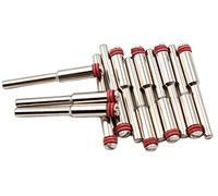 Chiloskit 12 Pcs 3.175mm 1/8 Shank Cut-off Wheel Holder Screw Mandrel for dremel Accessories Rotary Tool