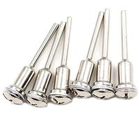 Chiloskit 6pcs 1/8" / 3mm Shank Arbor Cut-off Wheel HSS Mandrel Holder Fit for Dremel and Compatible Rotary Tools