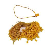 Chiloskit 7 inch 1000 Pcs Hang Tag Nylon String Snap Lock Pin Loop Fastener Hook Ties for Labels, Clothes, Luggage, Products, Jewelry 17.8cm