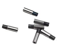 Chiloskit Collet Adapter 1/4 to 1/8, Collet Chuck Conversion CNC Engraving Bit Router Converter for Router Cutter Milling Bit,6 Pics