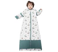 Chilsuessy Baby Sleeping Bag 2.5 Tog Winter Sleeping Sack Wearable Blanket Kids,Adjustable Length,Removable Sleeves,Toddler Sleeping Bag for Boys Girls, 2.5 Tog/Airplane Goose, 120cm/3-6 Years