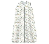Chilsuessy Baby Sleeping Bag for Summer 100% Cotton 0.5 Tog, Infant Sleeping Bag Unisex Wearable Blanket Sleeping Sack for Toddler, Animal Forest, 130cm/4-5 T