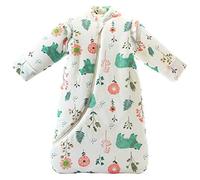 Chilsuessy Baby Sleeping Bag with Detachable Sleeves Winter Thickened, Polar Bear, S/3-6 Months