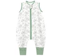 Chilsuessy Baby Sleeping Bag with Feet Summer Baby Sleeping Bag 100% Cotton 0.5 Tog Summer Kid Sleeping Bag with Legs for Infant Toddler, 0.5 Tog/Green, 70cm/6-18 Months