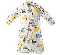 Chilsuessy Baby Sleeping Bag with Removable Sleeves 2.5 Tog Baby Sleeping Sack Winter Wearable Blanket Baby Swaddle Wrap for Infant Toddler Boys Girls, City Traffic/2.5 Tog, S/3-6 Months