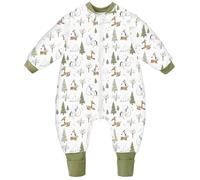 Chilsuessy Sleeping Bag with Feet,2.5 Tog Sleeping Bag Baby, Removable Sleeves,Toddler Sleeping Bag with Legs, Baby Sleeping Bag Winter,Toddler Sleep Sack, Winter Forest/2.5 Tog, 90-3-4 Years