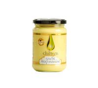 Chiltern Cold Pressed Garlic Mayonnaise - Creamy, Rich & Full of Flavour - Award-Winning Rapeseed Oil & Free-Range British Egg Yolks - Perfect for Dipping & Adding a Garlicky Kick to Any Meal