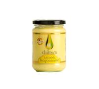 Chiltern Cold Pressed Lemon Mayonnaise - Creamy, Zesty, and Full of Flavour - Made with Award-Winning Rapeseed Oil & Free-Range British Egg Yolks - Perfect for Fish, Chips & More