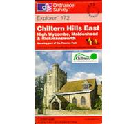 Chiltern Hills East: Sheet 172 (Explorer Maps)
