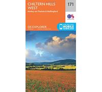 Explorer 171 Chiltern Hills West, Henley-on-Thames & Wallingford Map With Digital Version One Size