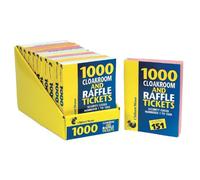 Chiltern Wove 5 x Cloakroom and Raffle Tickets 1-1000
