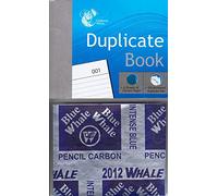 Chiltern wove Half Size Duplicate Book Numbered 1 - 100 Pages 2 x Carbon Paper