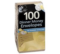 Chiltern Wove ss612 Dinner Money ENVELOPES 100PK,Brown