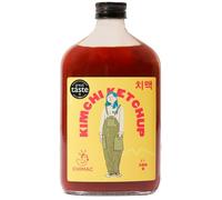 Chimac Kimchi Ketchup Sauce | Korean Style Fermented Spring Onion Ketchup | Sweet, Tangy & Umami Condiment | Perfect for Fries, Burgers & Street Food | Contains Fish Sauce | 390g