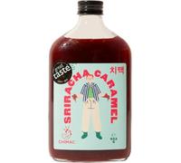 Chimac Sriracha Caramel Sauce | Sweet & Spicy Caramel with Garlic and Sriracha | Sticky Syrup for Chicken, Wings, Desserts & Glazing | Korean Inspired Made in Dublin | 12 x 350ml | 12 Pack