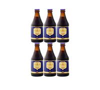 Chimay Blue Cap Trappist Strong Dark Ale 330ml Bottles (12 Pack) - Belgian Abbey Beer, Rich Full Bodied Dark Ale Gift Set for Men, Birthdays and Beer Lovers