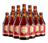 Chimay Red Cap Trappist Dubbel 330ml Bottles (12 Pack) Belgian Beer Gifts for Men, Birthday Gifts for Men and Women, Beers and Lagers Offers Belgian Gift Beer Pack Alcohol Gift Set