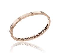 Chimento Armillas Be Mine 18ct Rose Gold Bangle - S
