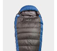 OEX Chimera EV 500 Down Sleeping Bag for Adults, Teens, Kids, 1 Person, 2-3 Season, Lightweight, Water Resistant, Warm, Indoor & Outdoor Use, Camping, Hiking, Backpacking, Compression Bag, Blue