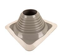 ChimFit Flashing for Flat Roof Low Temp & High Temp - 2 Different Sizes (ChimFit High Temp Flashing NO7 (5.5-11.5 Inch) - Grey)