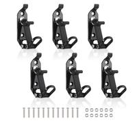 ChimimeDecor 6 Pcs Roof Rack Shovel Mount Heavy Duty Truck Shovel Holder Metal Rubber Clamp Wall Mount Bracket Quick Release Axe Holder Mount Kit for Car Accessories Garage Storage Truck