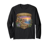Chimney Bluffs State Park New York Lake Ontario Souvenir Long Sleeve T-Shirt