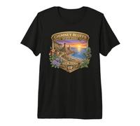 Chimney Bluffs State Park New York Lake Ontario Souvenir Premium T-Shirt