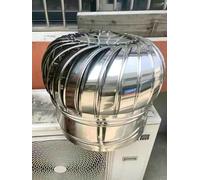 Chimney Cap Exhaust Hood Vent for Roof Ventilation Equipment, No Power Rotary Design, 5 Pack (110mm/4.3in) for Barn Roof Exhaust Fan