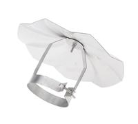 Chimney Chimney Caps, Stove Pipe Cap | Stainless Steel Roof Cone Layer | Exterior Topper, Snow Dust Protection for Outside of the , Go