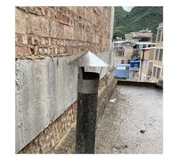 Chimney Cowl chimney cap Cone Top Chimney Cap,Cone Top Chimney Cap in Galvanized Steel,Galvanized Rain Cap,Fireplace Chimney Caps,Chimney Flue Cover,Flue Protector,Exhaus