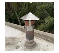 Chimney Cowl chimney cap Cone Top Chimney Cap,Galvanized Rain Cap,Fireplace Chimney Caps,Chimney Flue Cover,Round roof rain Cap,Rain Snow Hat - Exhaust Tube End - Vent Co