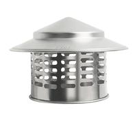 Chimney Cowl Weatherproof, Cone Top Chimney Cover, Stainless Steel Vent Hood, Maximize Airflow, Roof Cowl with Bird Guard3Inch/75mm 4.5Inch/110mm 6.5Inch/160mm(50mm/1.96in)