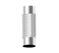 Chimney Elbow, Adjustable 0-135 Degree Straight Elbow Liner Bend Multi Flue Stove Pipe for Wood Burner Adjustable