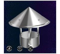 Chimney flue cone top rain cap,Earth stove chimney rain cap,Outdoor ventilation hood,chimney rain cap,All Weather Chimney Cap,Wood stove pipe rain cap,Top Exhaust Cap (Size : D8cm*20cm/3.15in*7.87in