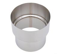 Chimney Flue Liner Reducer Stainless Steel - Stove Pipe Connector for Masonry Chimneys - Tube Joint for Venting - 70mm to 50mm Spec(Ø90mm/Ø80mm)